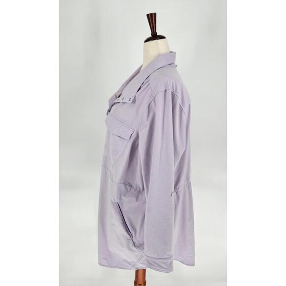 Duluth Trading Co Sol Survivor Shirt Jac Womens 2X Lavender Sun Protection - Picture 5 of 12